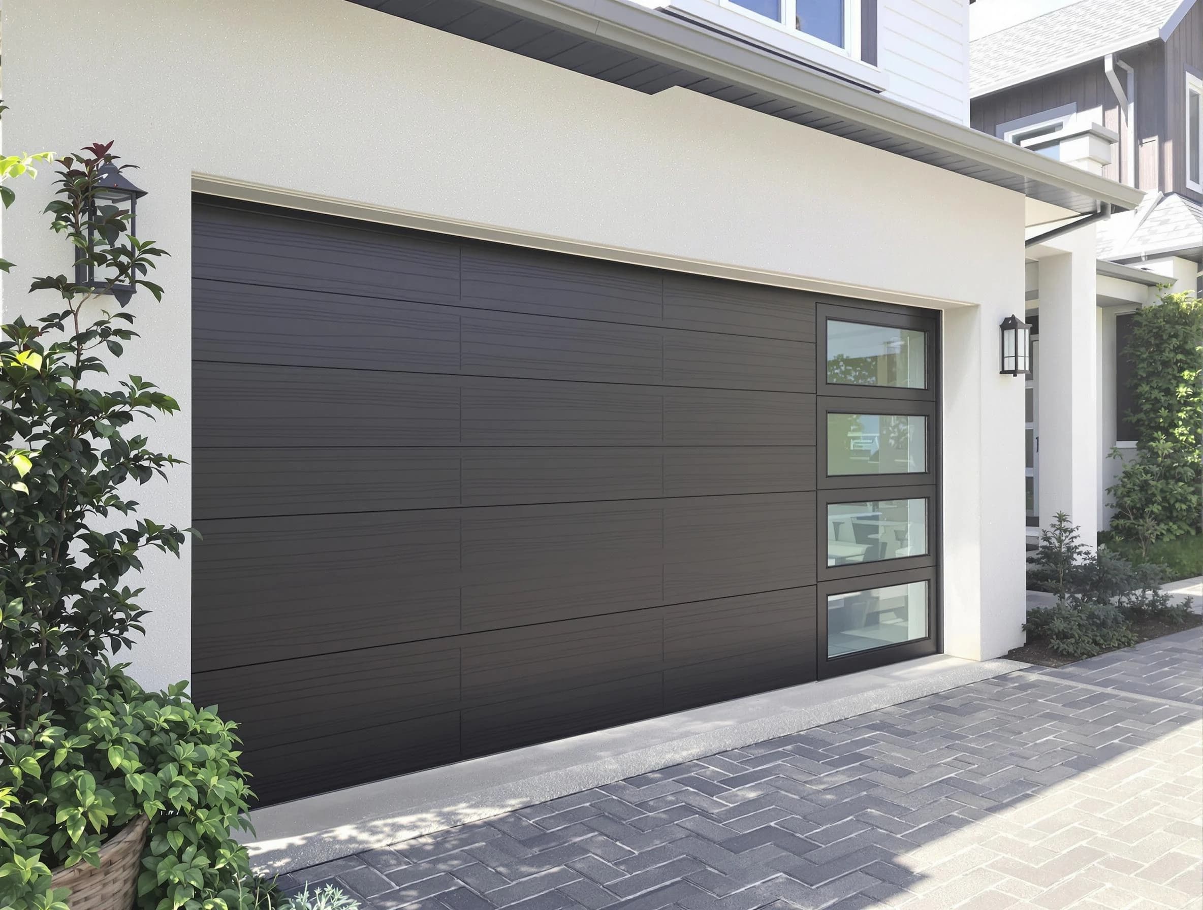 Custom garage door installation by Jeannette Garage Door Repair in Jeannette