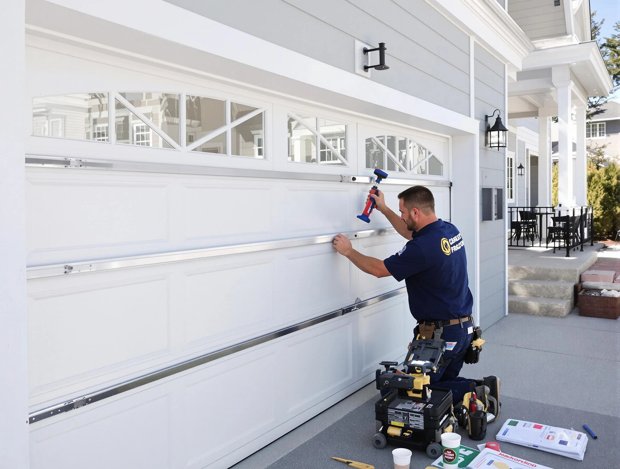 Professional garage door installation by Jeannette Garage Door Repair in Jeannette