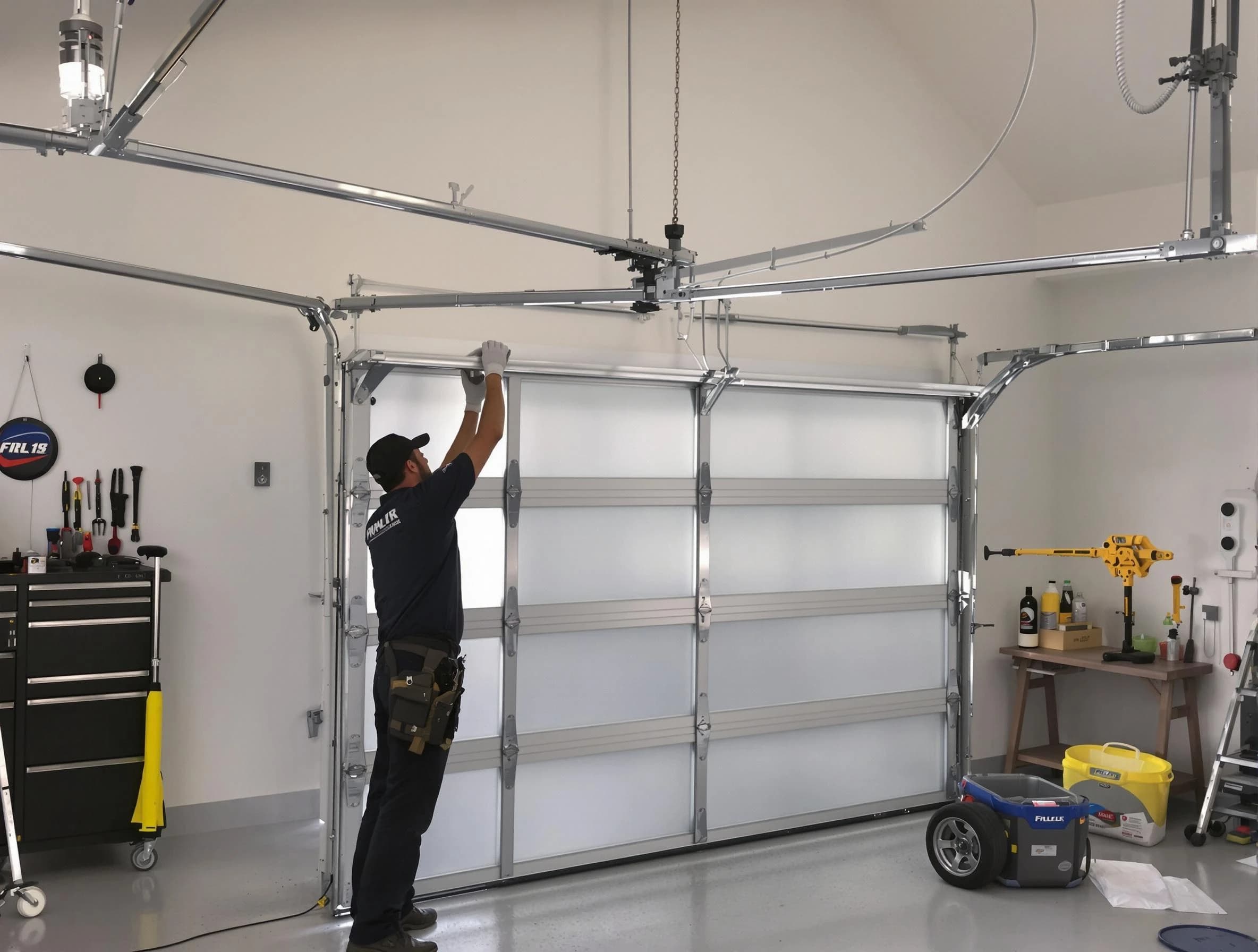 Jeannette Garage Door Repair certified team performing precision garage door installation in Jeannette