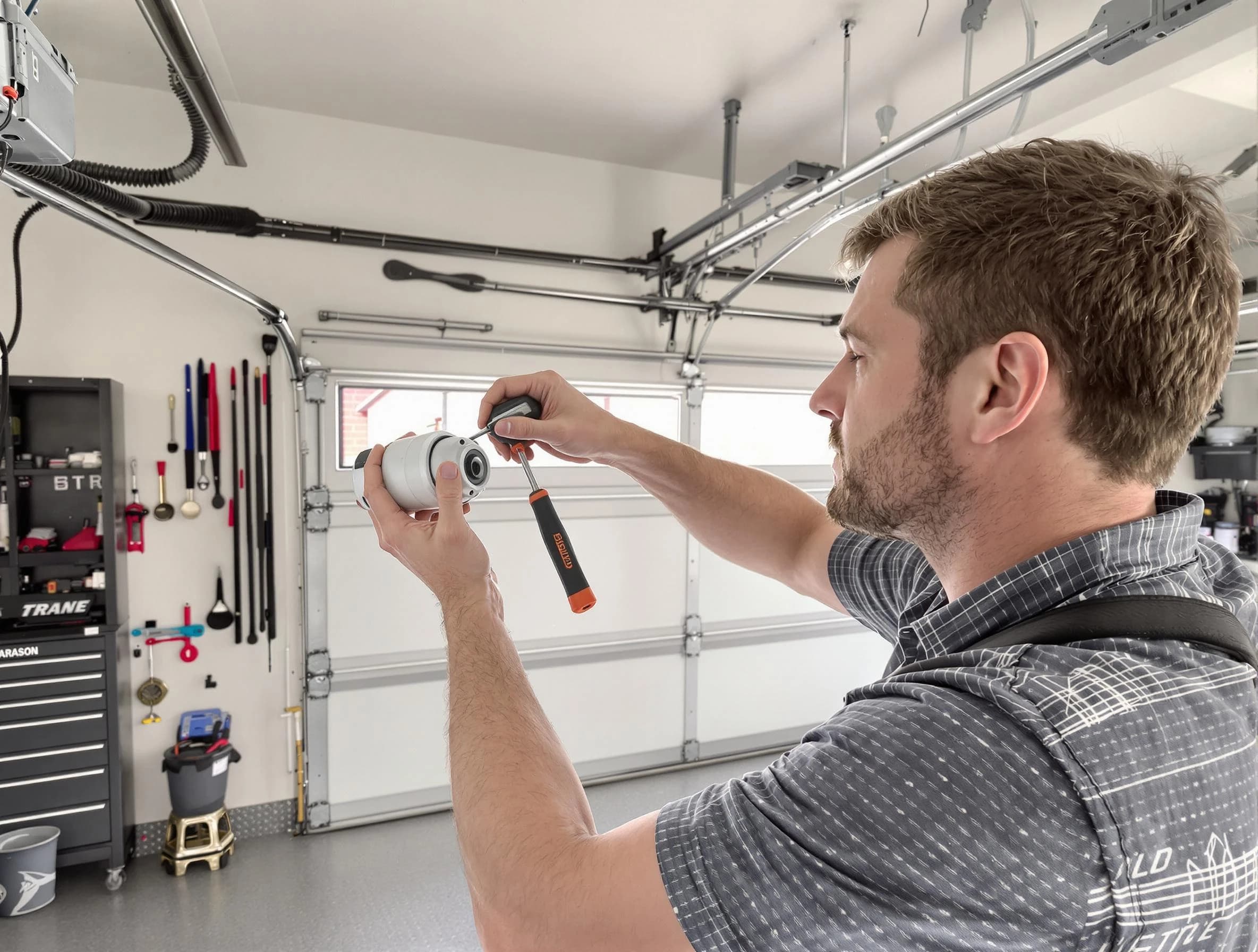 Garage door opener repair service by Jeannette Garage Door Repair in Jeannette